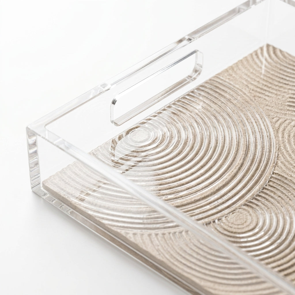 Vanity Tray — Macro Texture Detail | Generated by Modelize