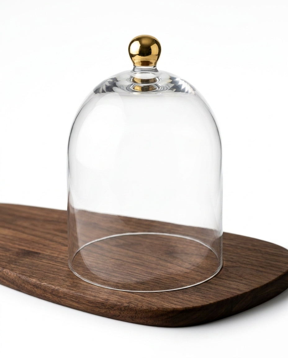 Glass Cloche — Elevated Studio Packshot | Generated by Modelize