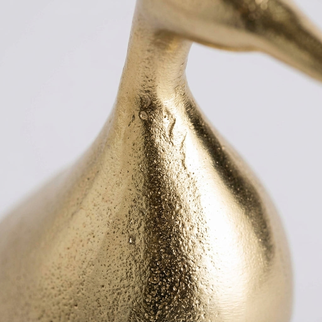 Decorative metal sculpture — Textural Macro | Generated by Modelize