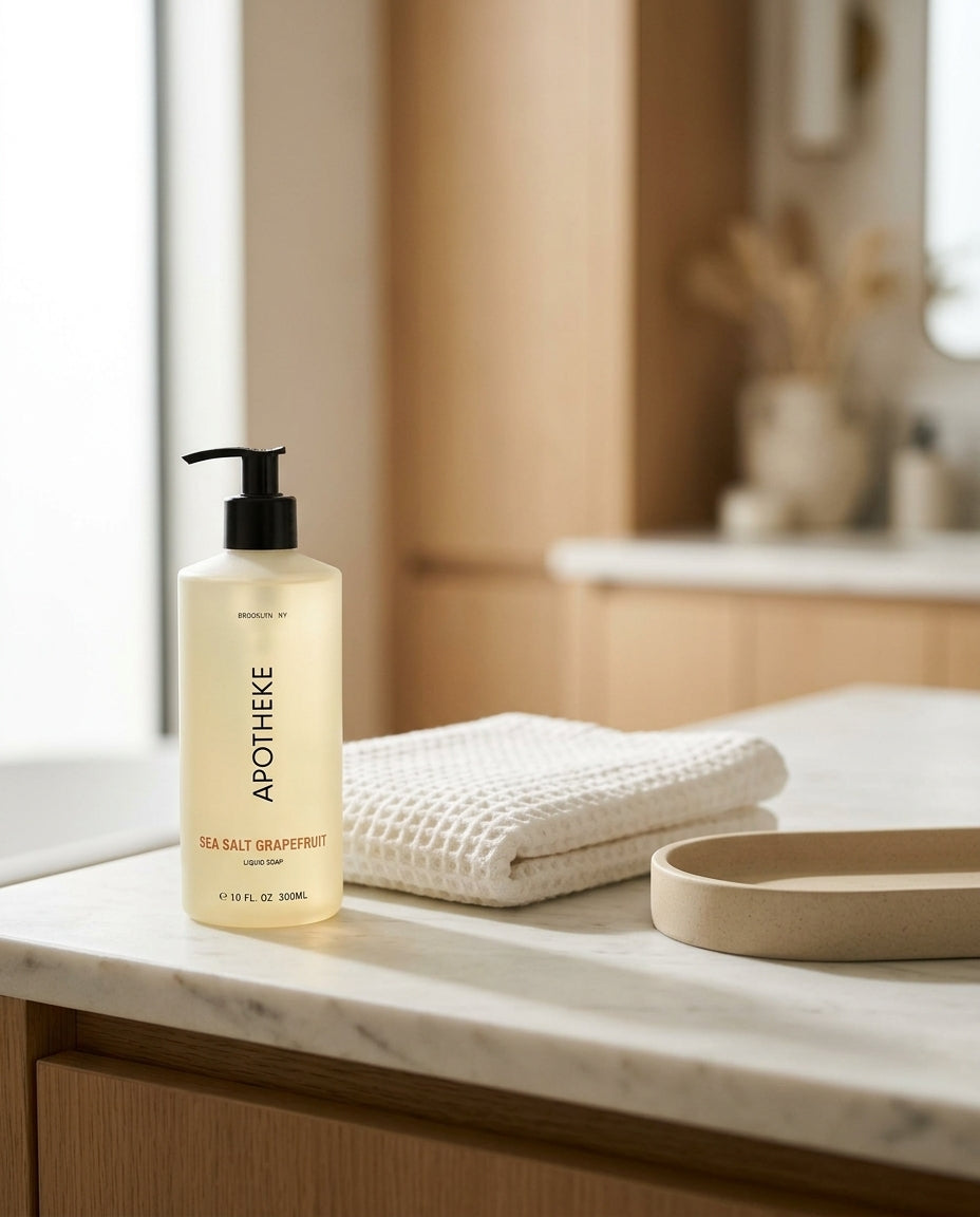 Liquid Soap — Modern Bathroom Lifestyle | Generated by Modelize