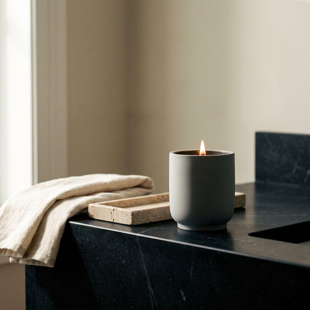 Vessel candle — Luxury Vanity Lifestyle | Generated by Modelize