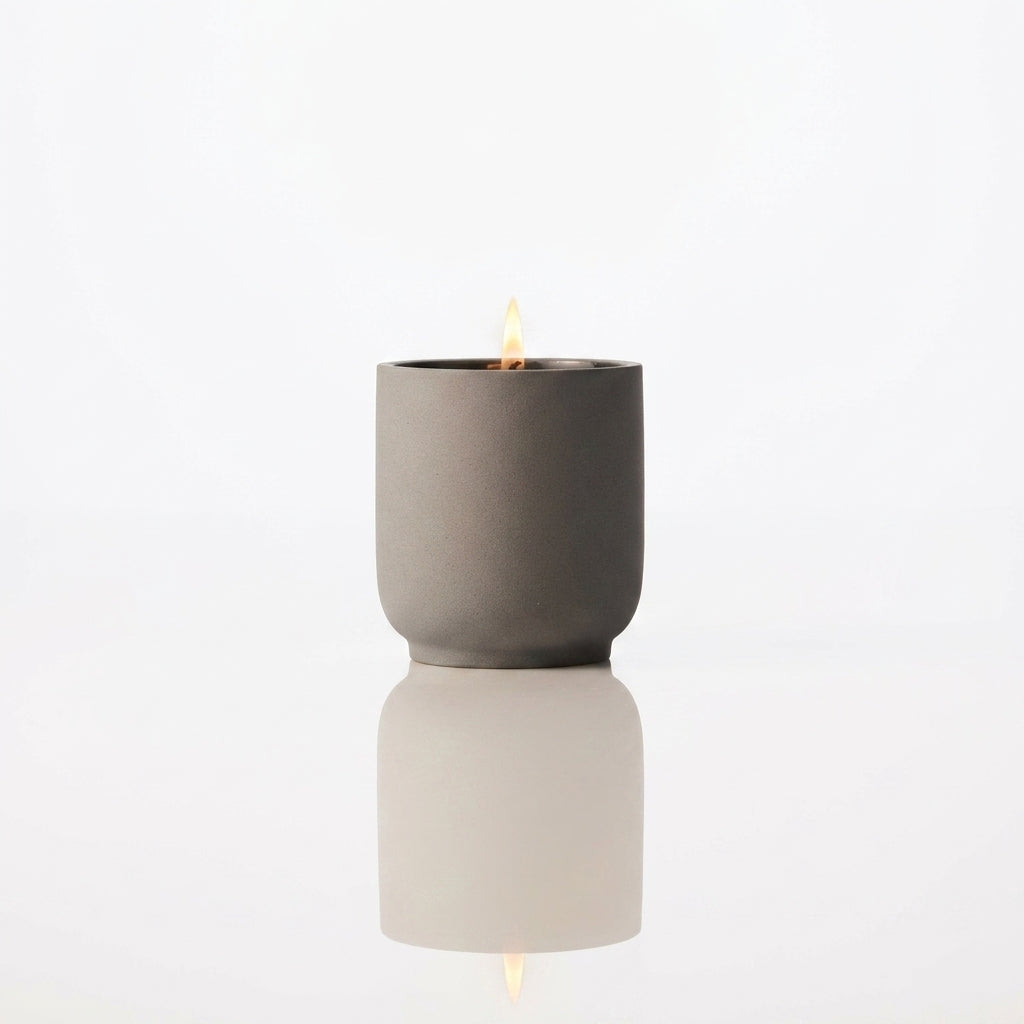 Luxury Scented Candle — Clean Minimalist Studio | Generated by Modelize