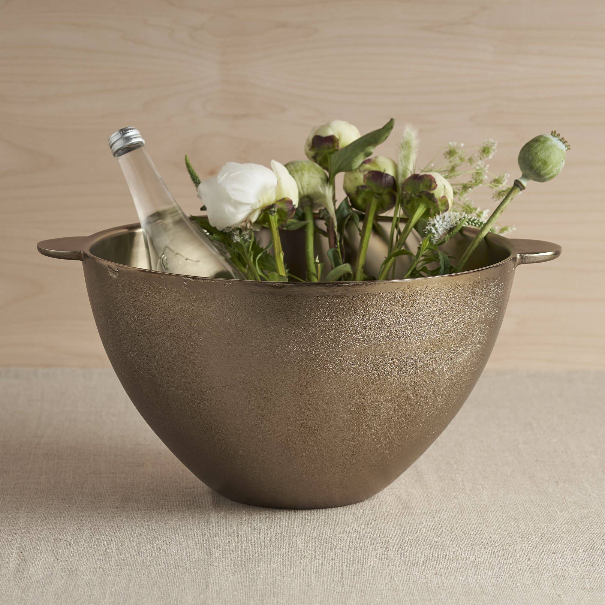 Stinson Antique Brass Party Bucket