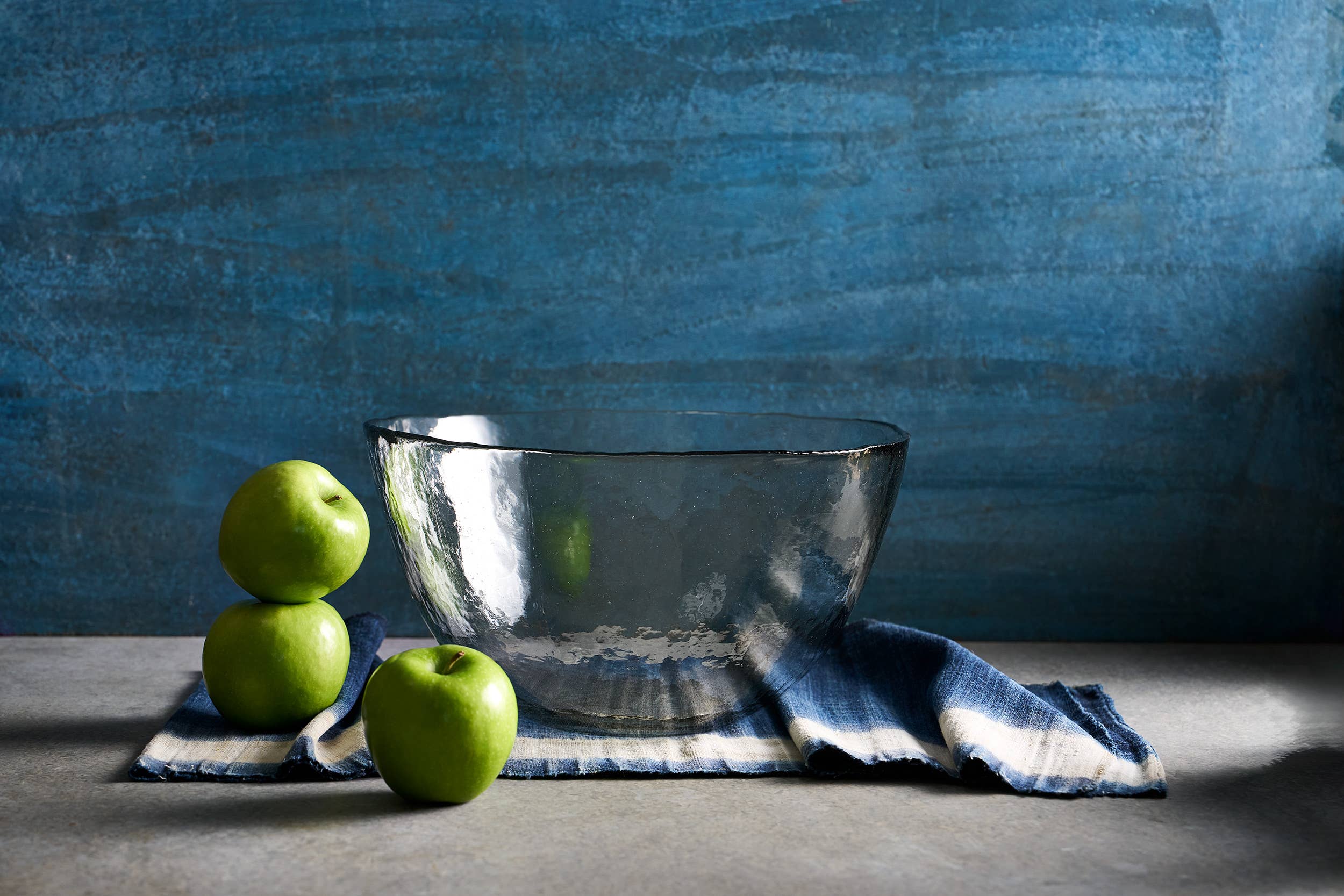 Pebbled Low Bowl