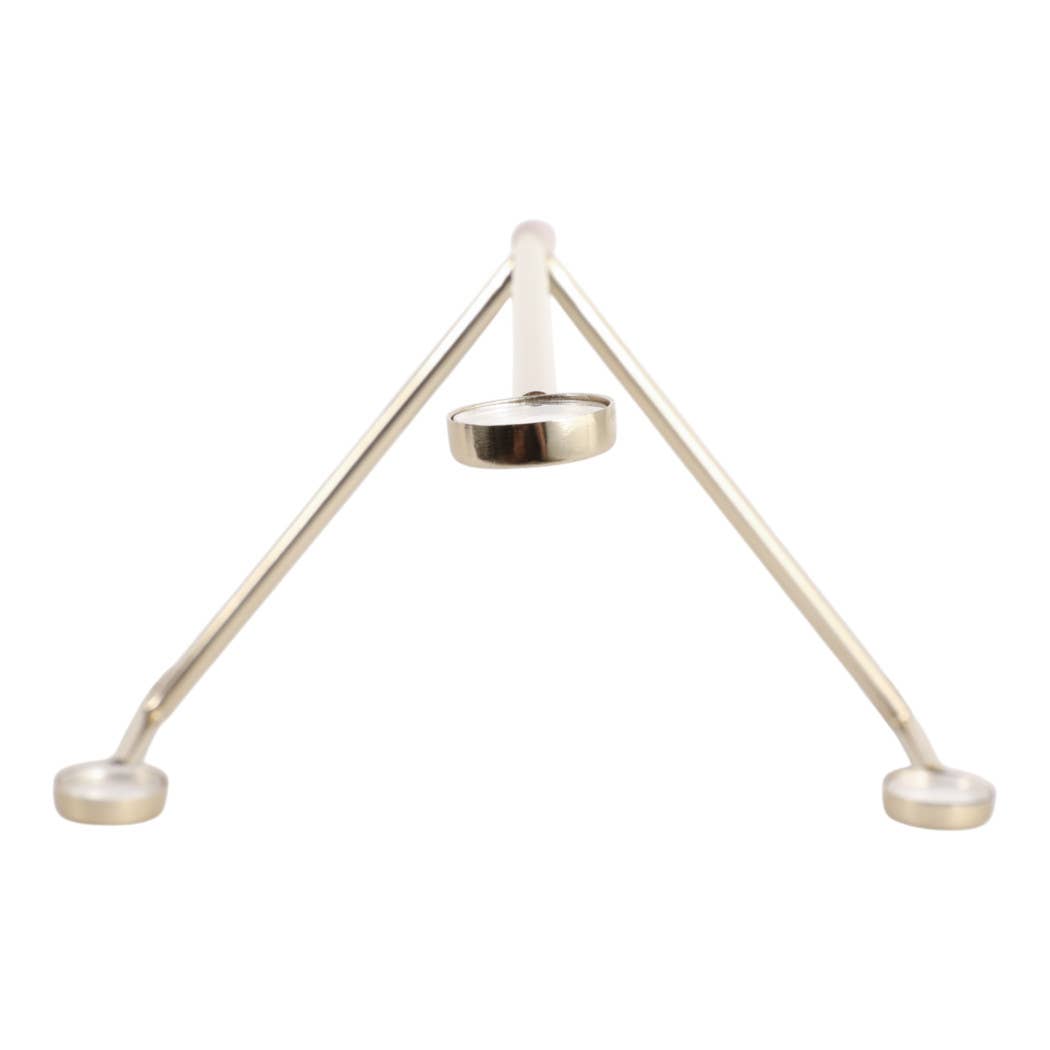 Decorative Object - Gold Metal Acrylic Easel Stand, 13 in.