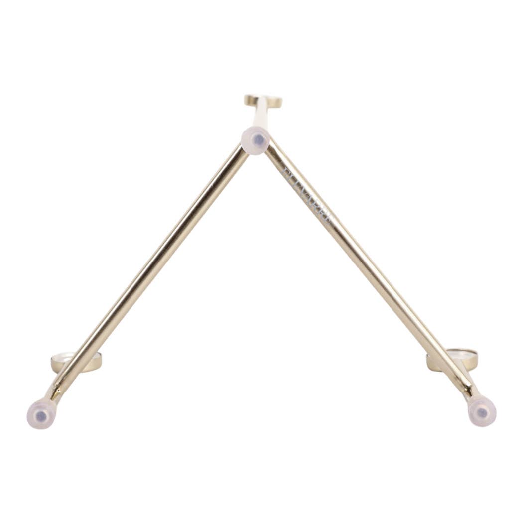 Decorative Object - Gold Metal Acrylic Easel Stand, 13 in.