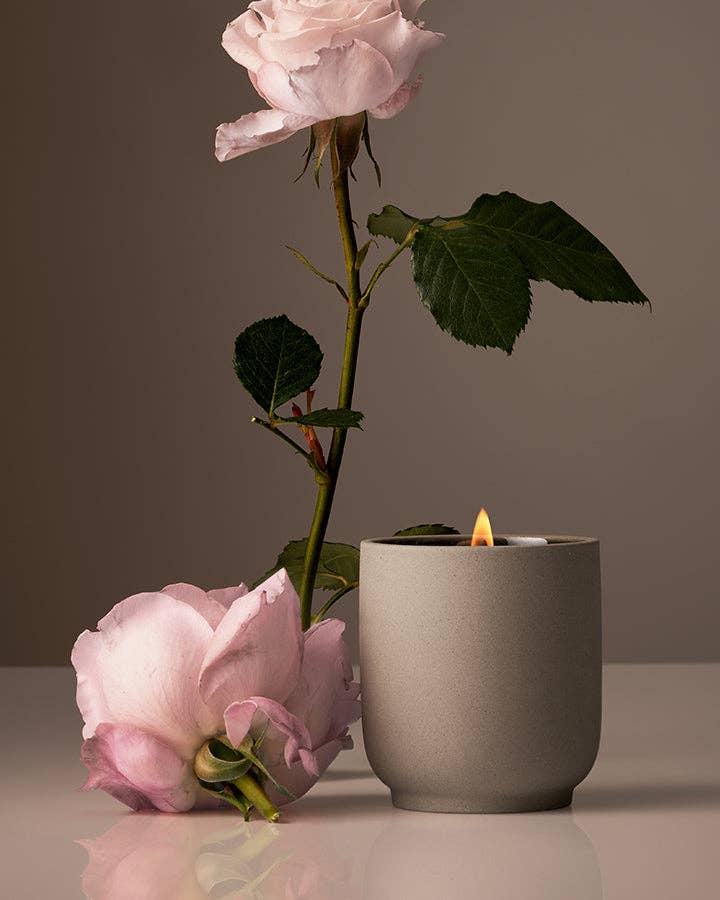 Homecourt Cece Signature Ceramic Scented Candle - 60 Hour Burn