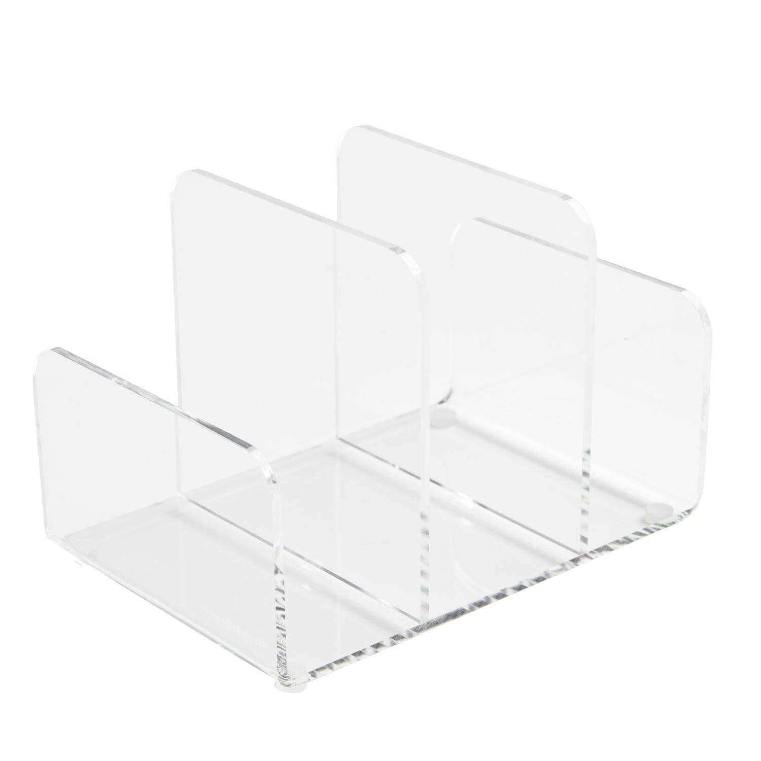 Fine Line Acrylic Small Collator - 4" x 6" x 4" Desktop Organizer