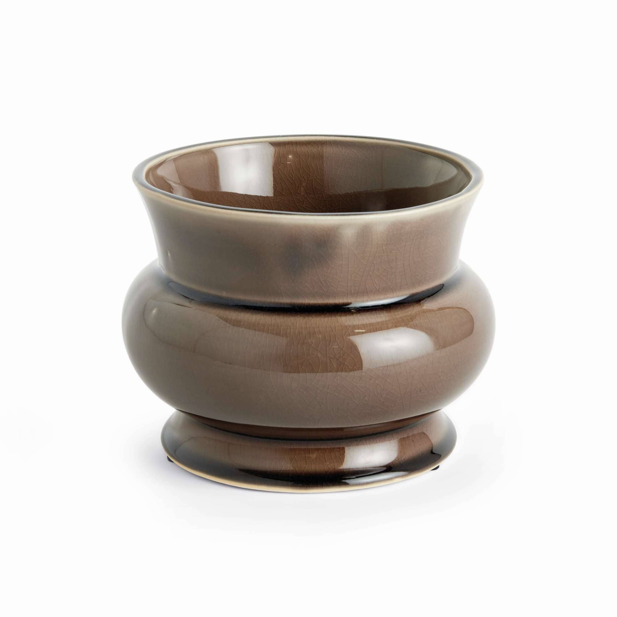 Cora Brown Reactive Glaze Ceramic Garden Pot