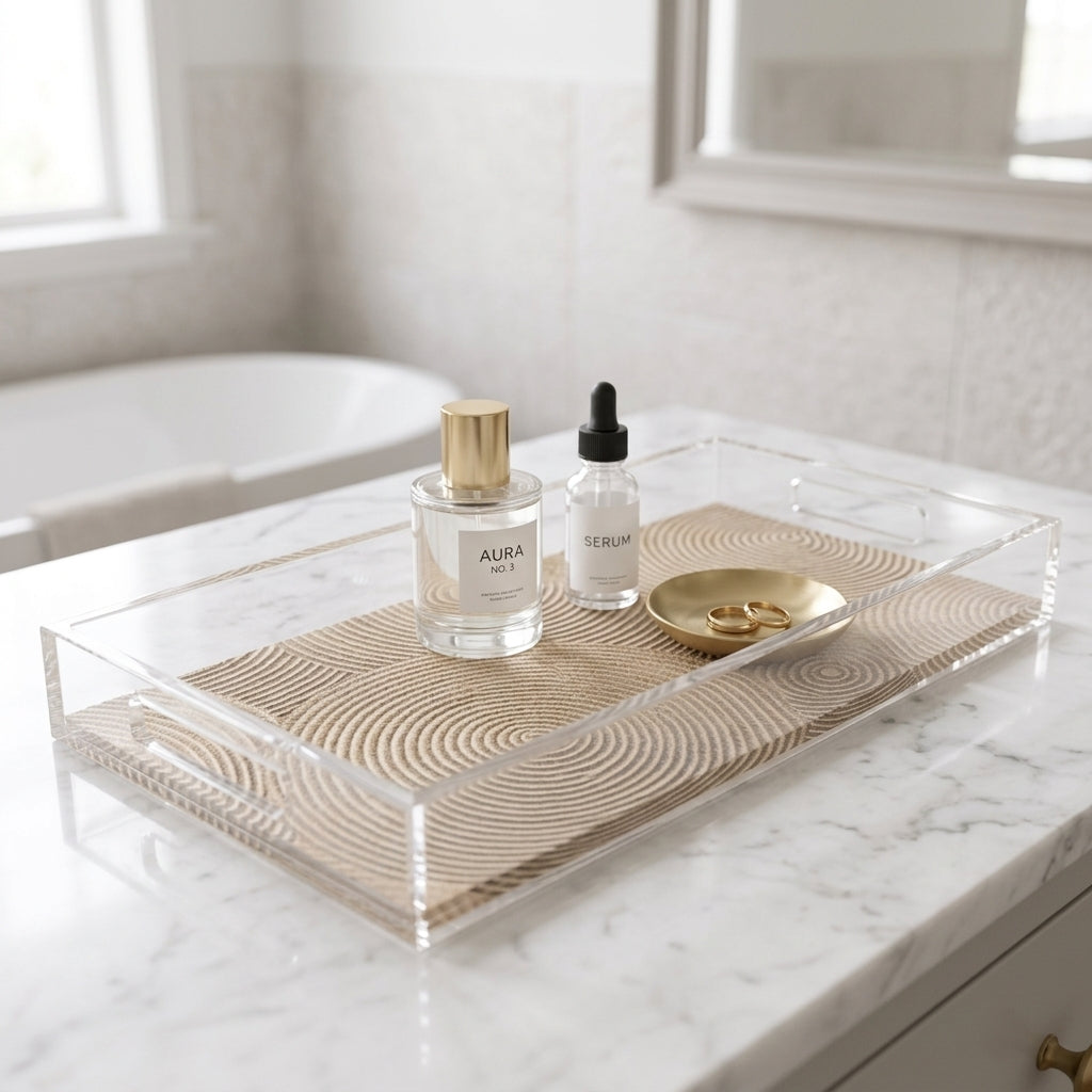 Vanity tray — Vanity Lifestyle Scene | Generated by Modelize