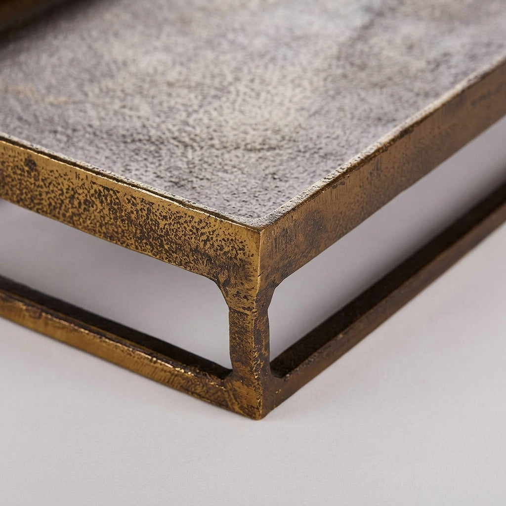 Rectangular tray — Artisanal Texture Detail | Generated by Modelize