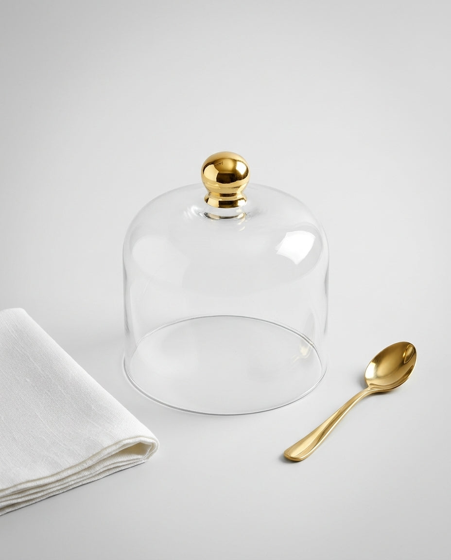Glass Cloche — Scale and Perspective Studio Shot | Generated by Modelize