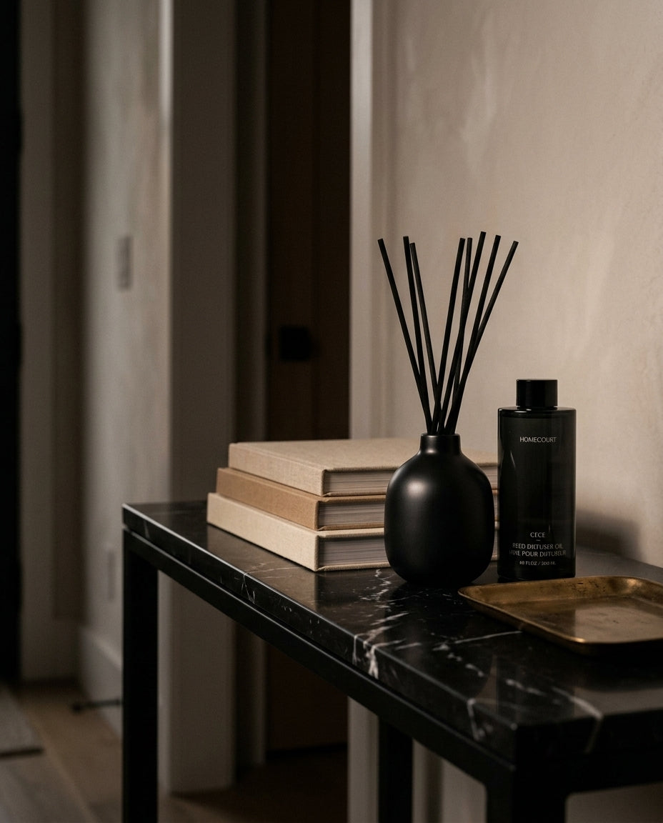 Fragrance Reed Diffuser Set — Entryway Lifestyle | Generated by Modelize