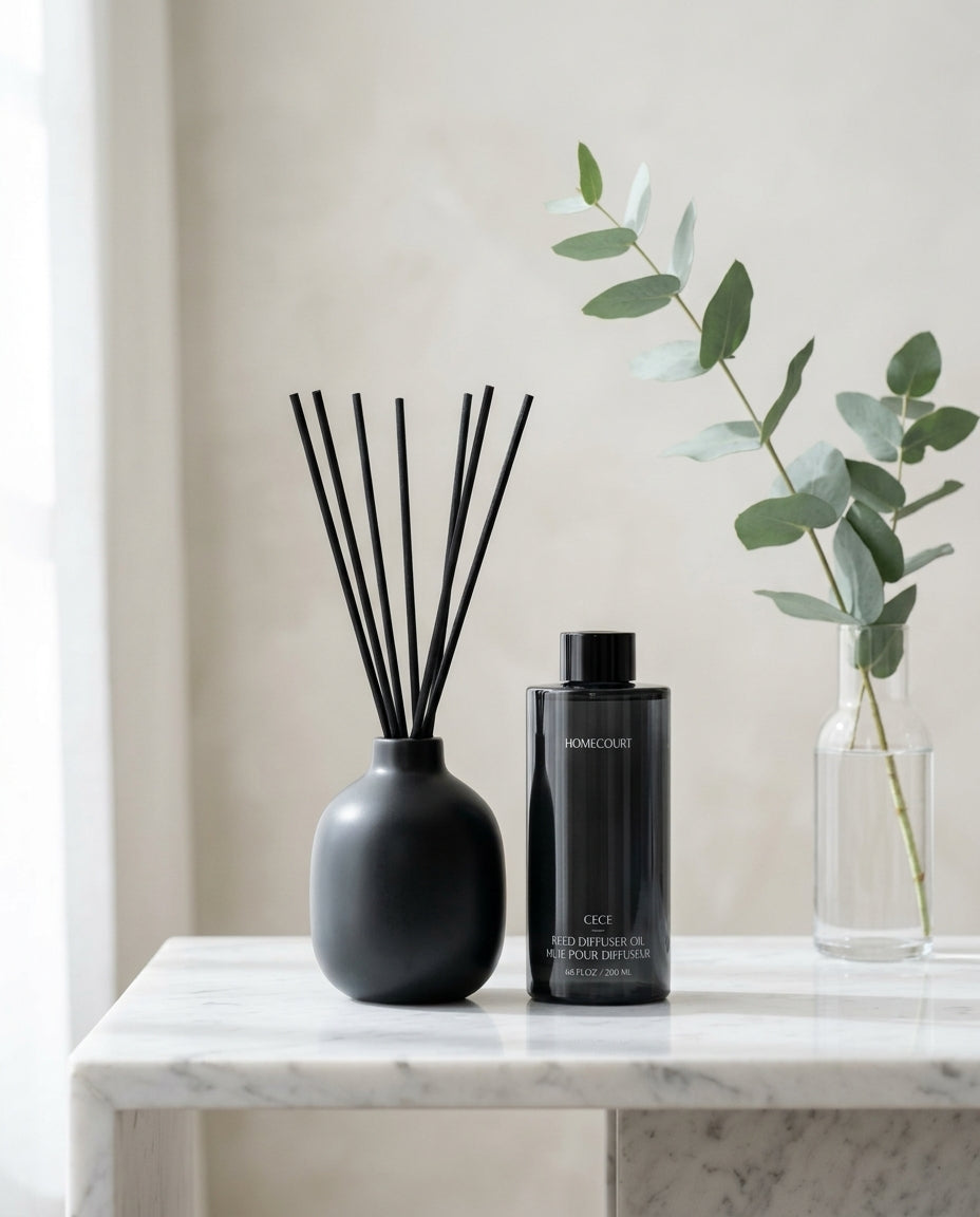 Home fragrance reed diffuser set — Modern Living Scene | Generated by Modelize