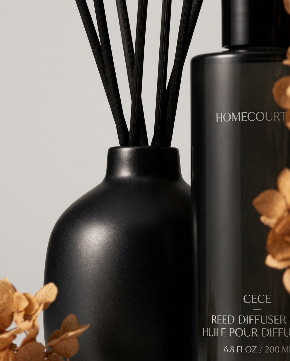 Reed Diffuser Set — Matte Texture Detail | Generated by Modelize