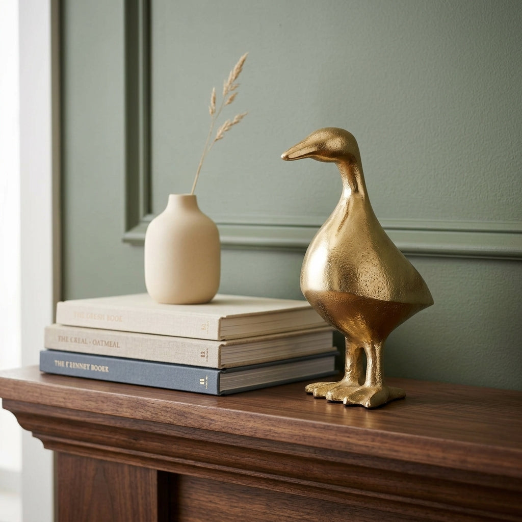 Home Decor Sculpture — Mantel Vignette | Generated by Modelize