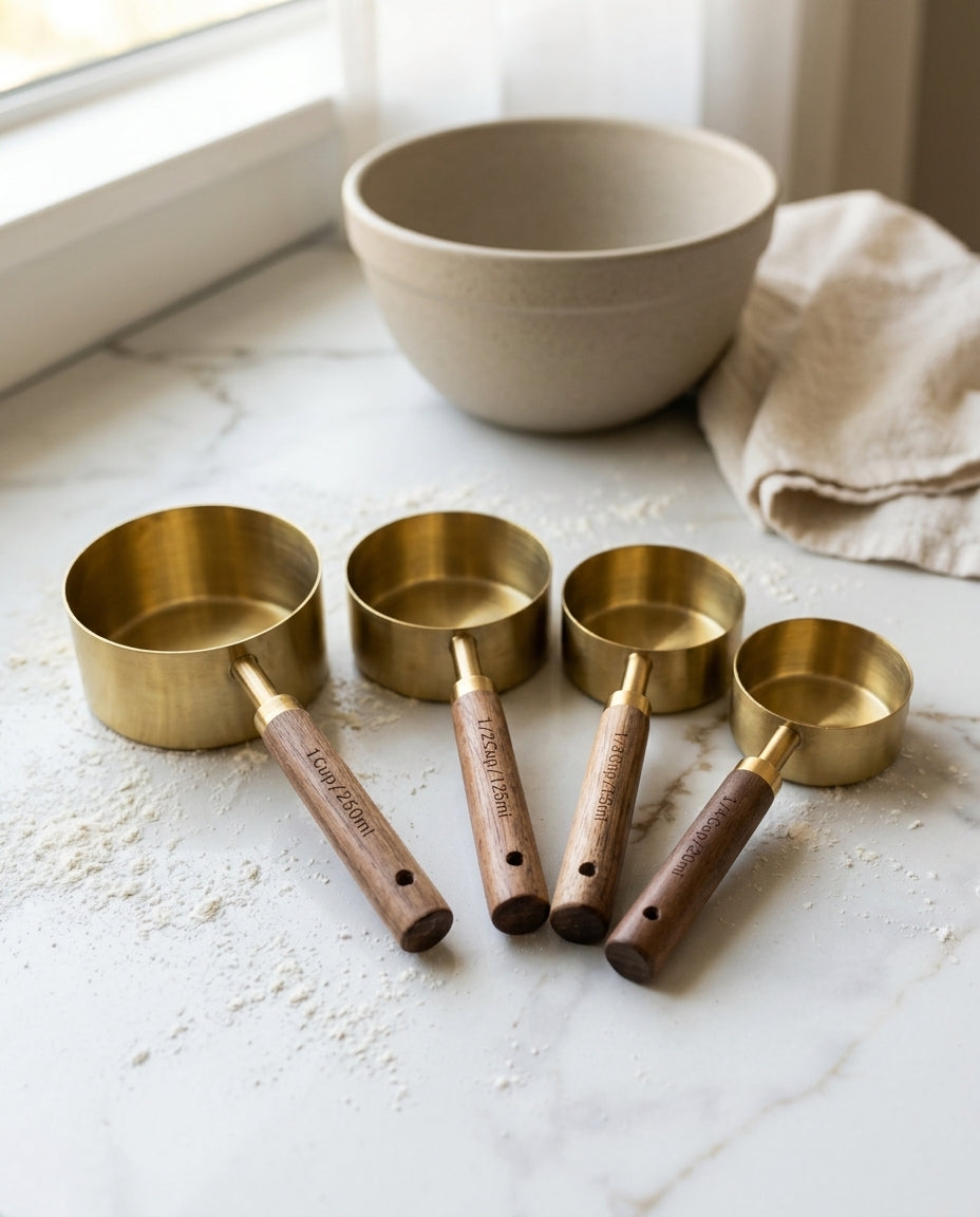 Measuring cups set — Baking Lifestyle | Generated by Modelize